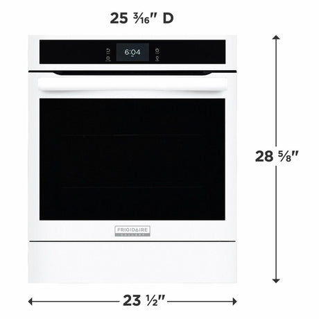 24" Single Electric Wall Oven with Air Fry