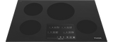 30 Inch Induction Cooktop In Black Glass With 4 Elements