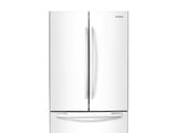 18 cu. ft. Counter Depth French Door Refrigerator in White