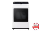 7.3 cu.ft. Ultra Large High Efficiency Electric TurboSteam™ LG EasyLoad™ Door, Wi-Fi Connectivity, White