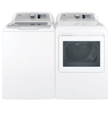 GE® ENERGY STAR® 7.4 cu. ft. Capacity aluminized alloy drum Gas Dryer with Sensor Dry