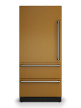 36"W. Integrated Bottom Freezer Door Panel Left Hinge - Golden Hour