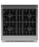 30" Series 9 Professional Dual Fuel 4 Burner Self-Cleaning Range
