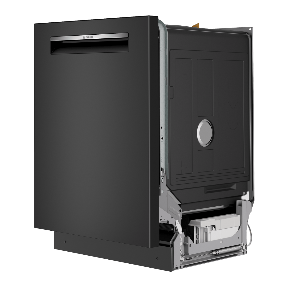 300 Series, built-under dishwasher, 24'', Black