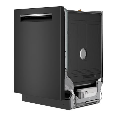300 Series, built-under dishwasher, 24'', Black