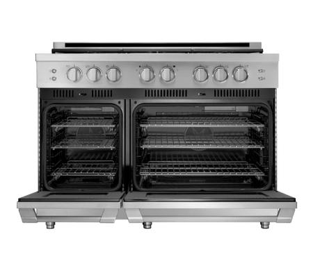 Gas Pro Range, Silver Stainless Steel, Natural Gas