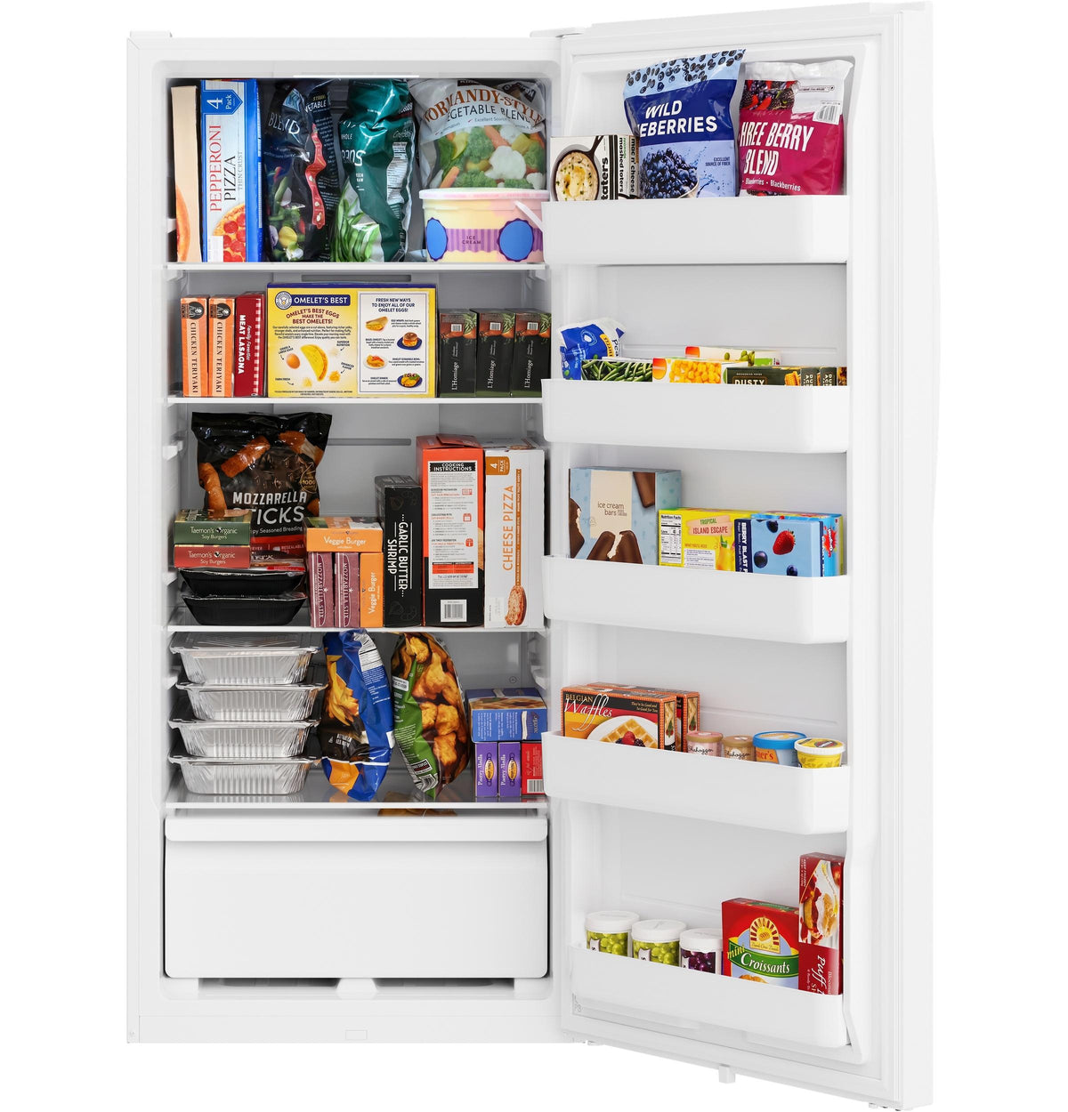 GE® 21.6 Cu. Ft. Garage Ready Convertible Upright Freezer