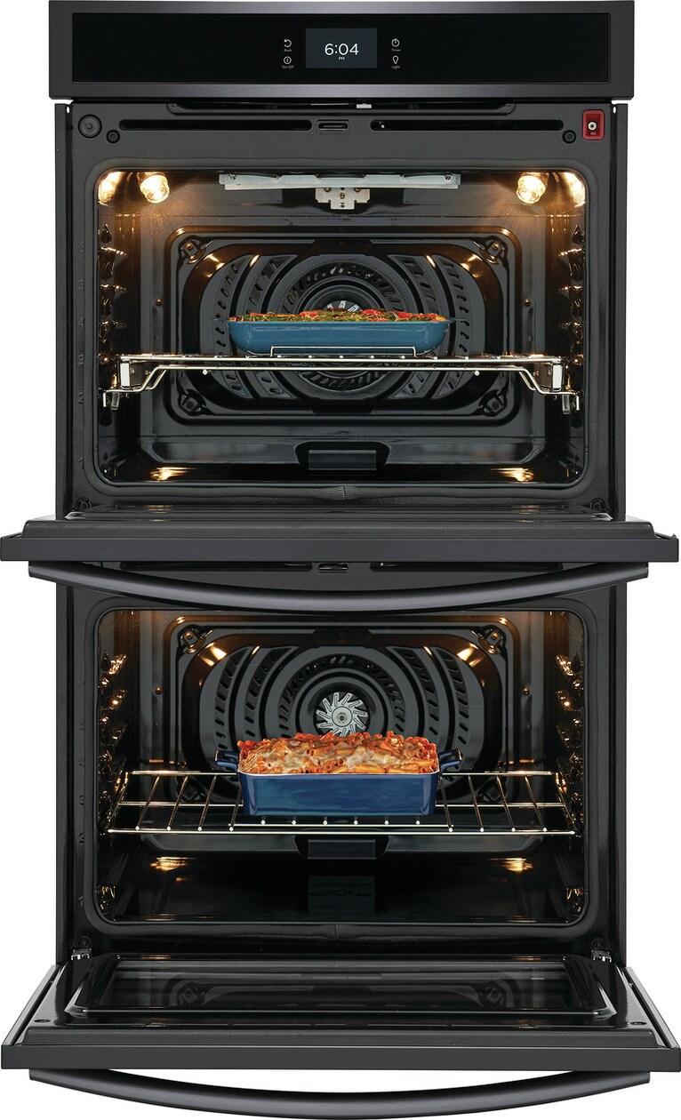 30" Double Electric Wall Oven with Total Convection