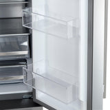 Forno Aosta 36-Inch French Door Refrigerator, Stainless Steel, 22.4 cu.ft, External Water Dispenser, Automatic Ice Maker, ENERGY STAR Certified