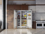 Thor Kitchen 18-inch Built-in Freezer Column, Ss Panel Ready - Xrf18cfz-ss