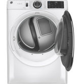 GE® ENERGY STAR® 7.8 cu. ft. Capacity Smart Front Load Gas Dryer with Steam and Sanitize Cycle