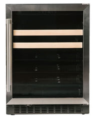 Beverage Center 1.0 - 24 Glass Door w/ Overlay