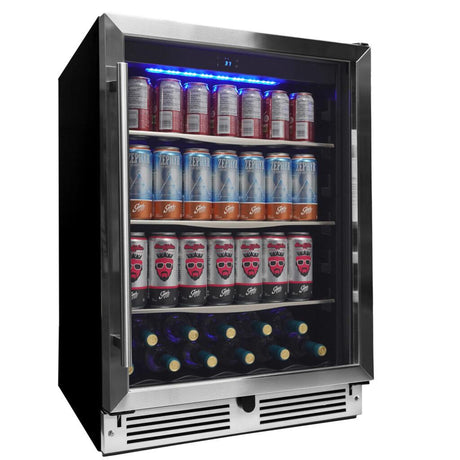 Danby 24" Under Counter Beverage Center in Stainless Steel