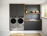 Washer platform with pull-out