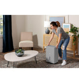 GE® ENERGY STAR® 50 Pint Smart Portable Dehumidifier with Smart Dry for Wet Spaces