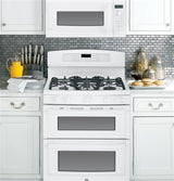 GE Profile™ Series 30" Free-Standing Gas Double Oven with Convection Range