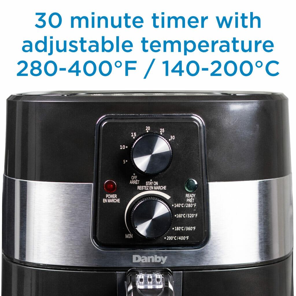 Danby 3.2 qt. Air Fryer in Black