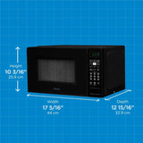 Danby 0.7 cu. ft. Countertop Microwave in Black