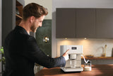CM 6360 MilkPerfection Lotus white-CM - Countertop coffee machine With WiFi Conn@ct, high-quality milk container, and many specialty coffees.
