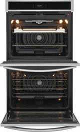 30" Double Electric Wall Oven with Stone-Baked Pizza