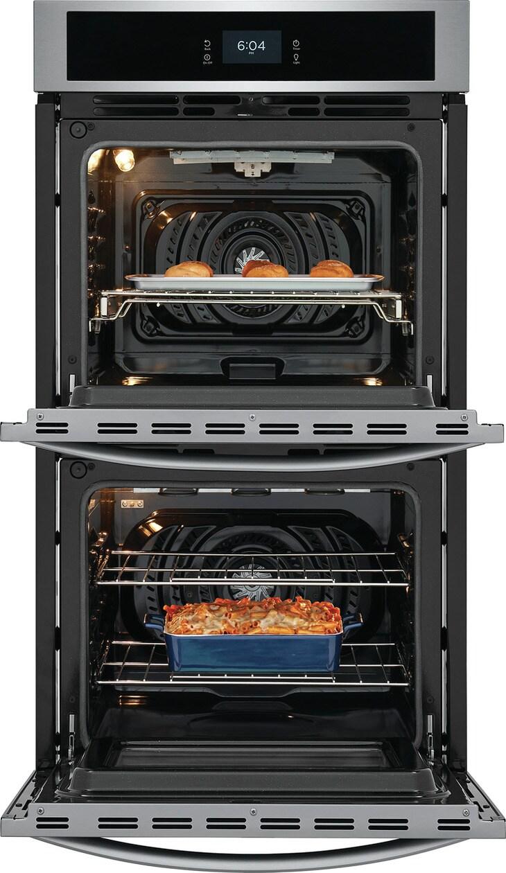 27" Double Electric Wall Oven with Fan Convection
