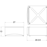 Laundry Front Load Pedestal