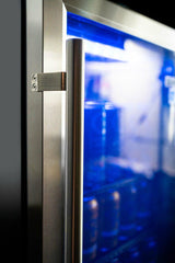 Danby 3.1 cu. ft. Free-Standing Beverage Center in Stainless Steel
