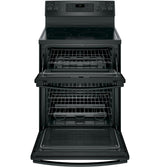 GE® 30" Free-Standing Electric Double Oven Convection Range