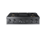 36" Rangetop, Graphite, Natural Gas