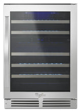 24" Undercounter Wine Center with Dual-Temperature Control