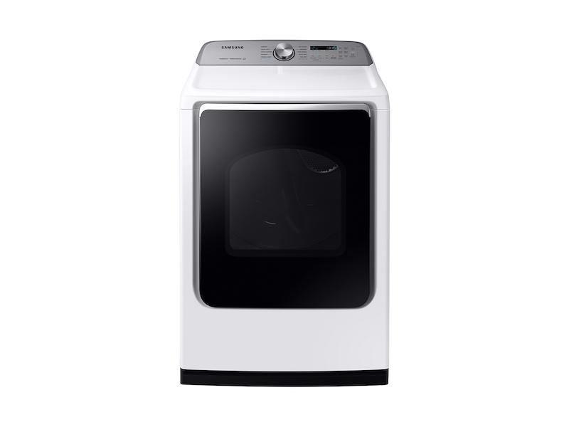 7.4 cu. ft. Electric Dryer with Steam Sanitize+ in White