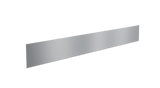 Stainless-steel toe-kick panel - for high-quality paneling of bases on KFMC 3xxx models.