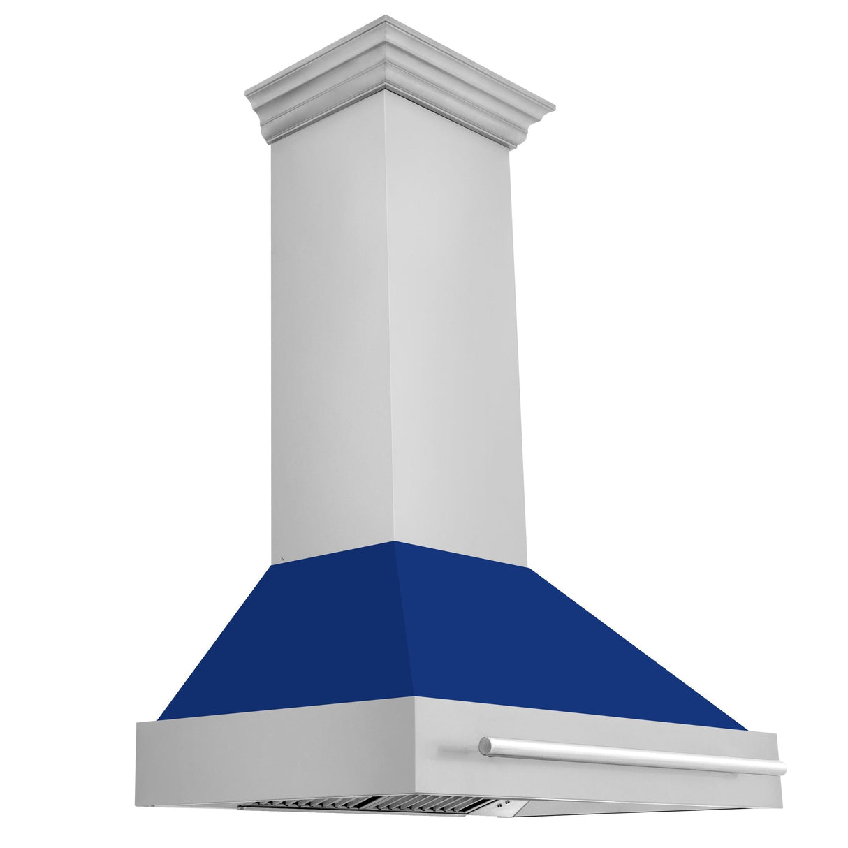 ZLINE 36 in. Stainless Steel Range Hood with Stainless Steel Handle (8654STX-36) [Color: Black Matte]