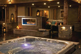 Galaxy 48 See Through Outdoor Fireplace, Electronic ignition