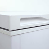 2.5 cu. ft. Chest Freezer - White / 2.5 cu. ft.