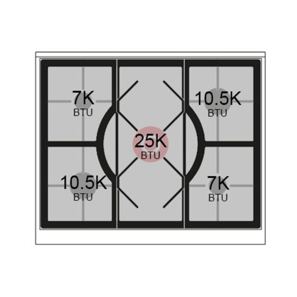 ILVE UN30NMPRAG Nostalgie II Noblesse 30 inch Dual Fuel Range (Natural Gas, Triple Glass Door, RAL, Brass)