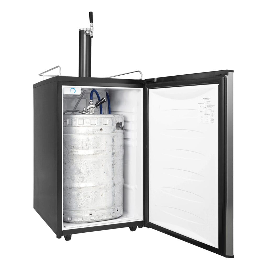 Danby 5.4 cu. ft. Single-Tap Keg Cooler in Stainless Steel