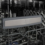 ZLINE 18" Tallac Series 3rd Rack Top Control Dishwasher with Traditional Handle, 51dBa [Color: White Matte]