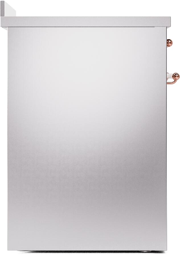 Nostalgie II 30 Inch Electric Freestanding Range in Stainless Steel with Copper Trim