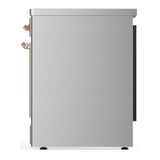 ILVE UMIB30NR3SSP Majestic III 30 inch Induction Range with 4 Elements, 4 cu. ft. Oven Capacity (Triple Glass Door, Stainless Steel, Copper)