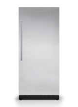36" W. Integrated Column Door Panel - RVL Stainless Steel Right Hinge