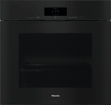 H 7880 BPX Obsidian black - 30" handleless oven in a combinable design with wireless precision probe.