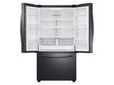 28 cu. ft. 3-Door French Door Refrigerator with Family Hub™ in Black Stainless Steel