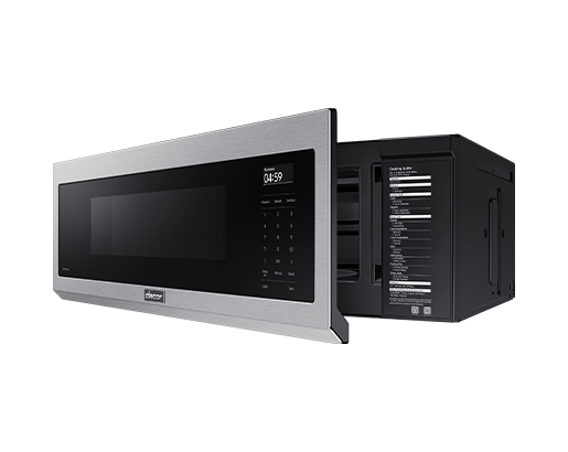 30" Slim OTR Microwave, Silver Stainless