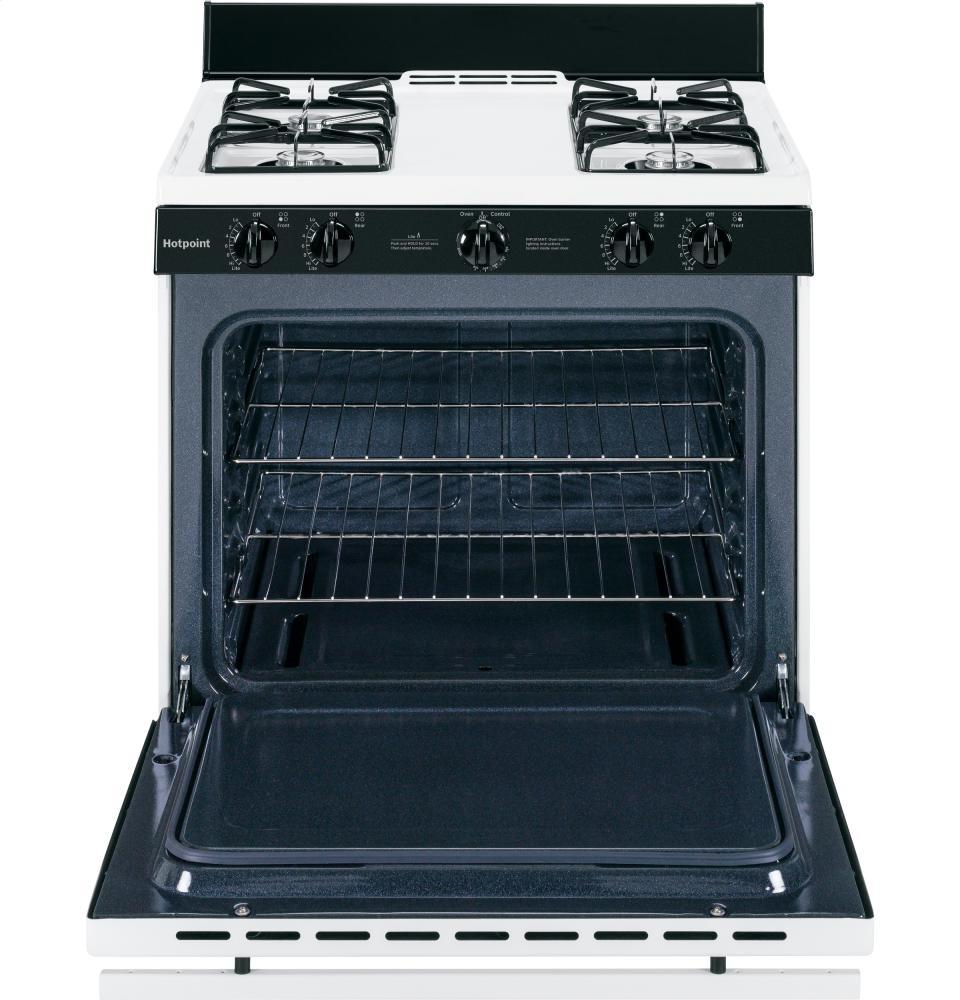 Hotpoint® 30" Free-Standing Gas Range