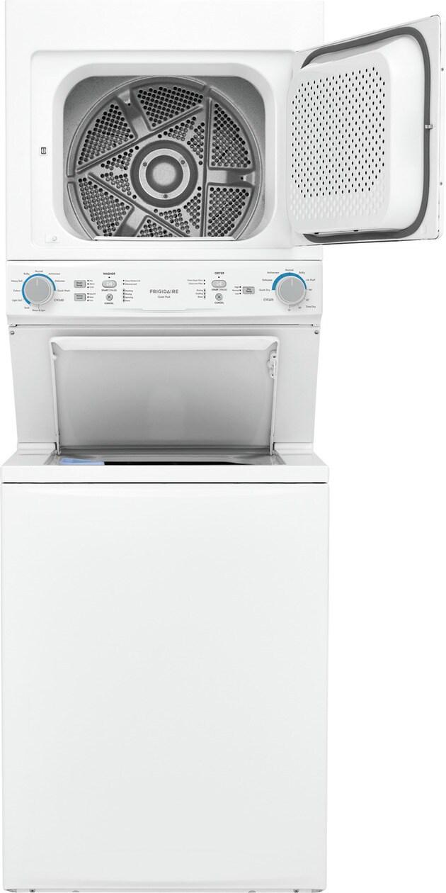 Electric Washer/Dryer Laundry Center - 3.9 Cu. Ft Washer and 5.5 Cu. Ft. Dryer