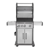 Rogue 425 with Infrared Side Burner in Stainless Steel