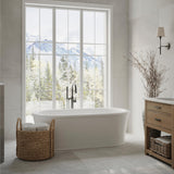 ZLINE Autograph Edition Emerald Bay Bath Tub Filler in Matte Black (EMBY-BTF-MB)