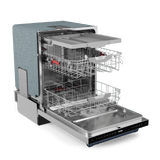 24 Inch Dishwasher Stainless Steel/navy Blue  Gordon Ramsay Series