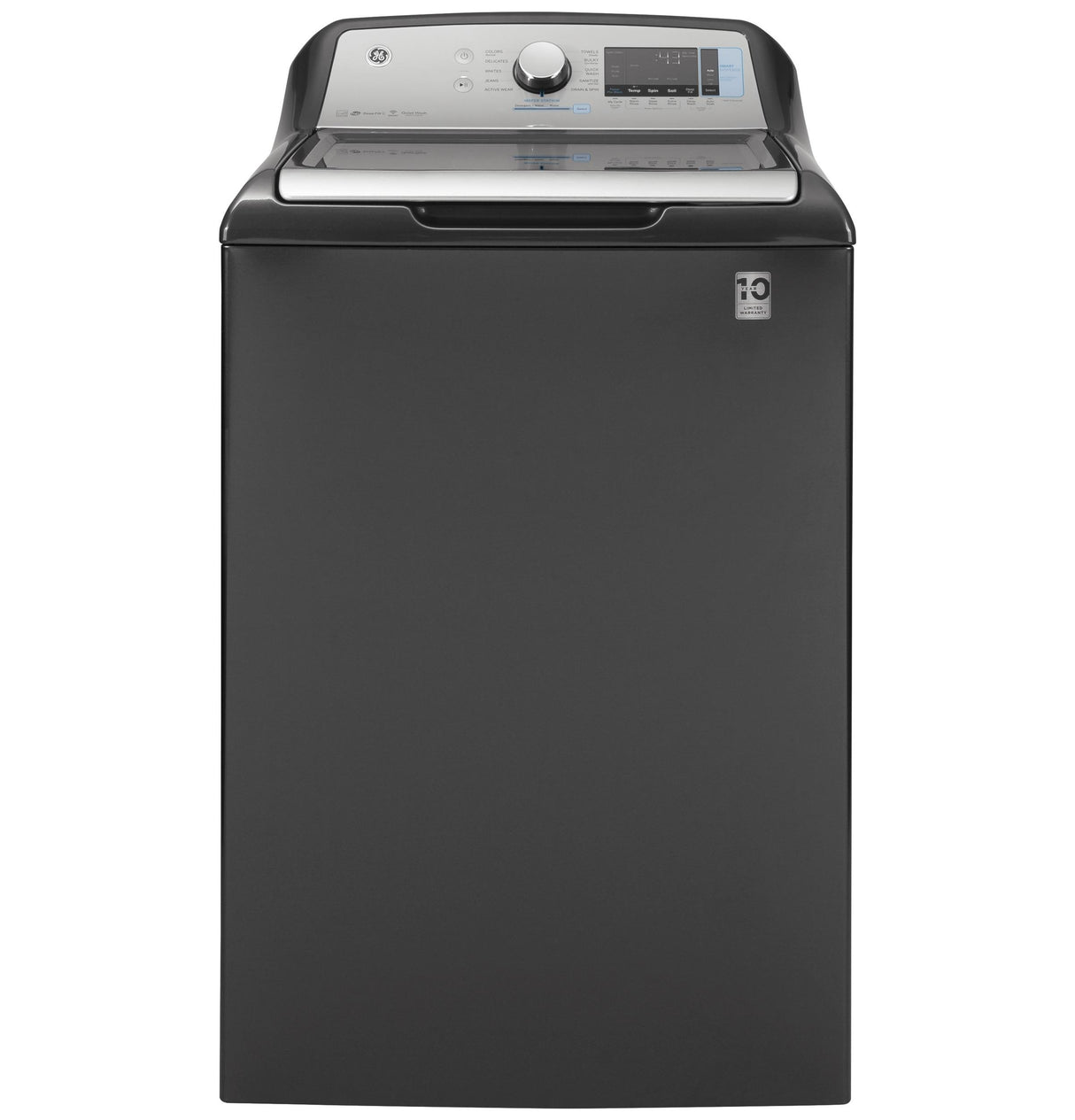 GE® ENERGY STAR® 5.2 cu. ft. Capacity Smart Washer with Sanitize w/Oxi and SmartDispense